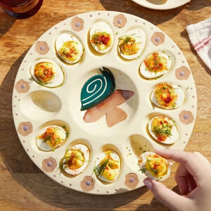 NEW Phoebe Deviled Egg Serving Plate